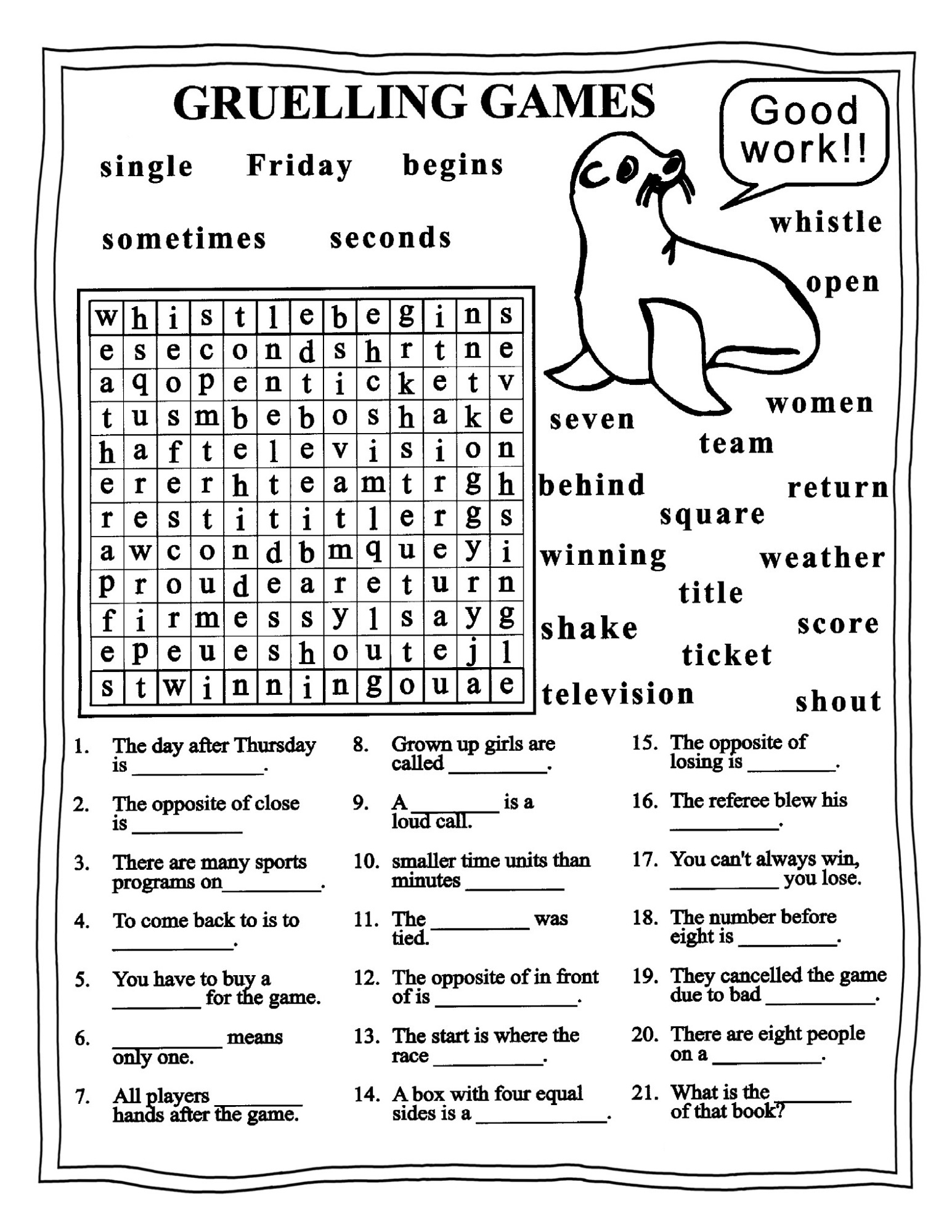 grammar worksheets for 4th graders