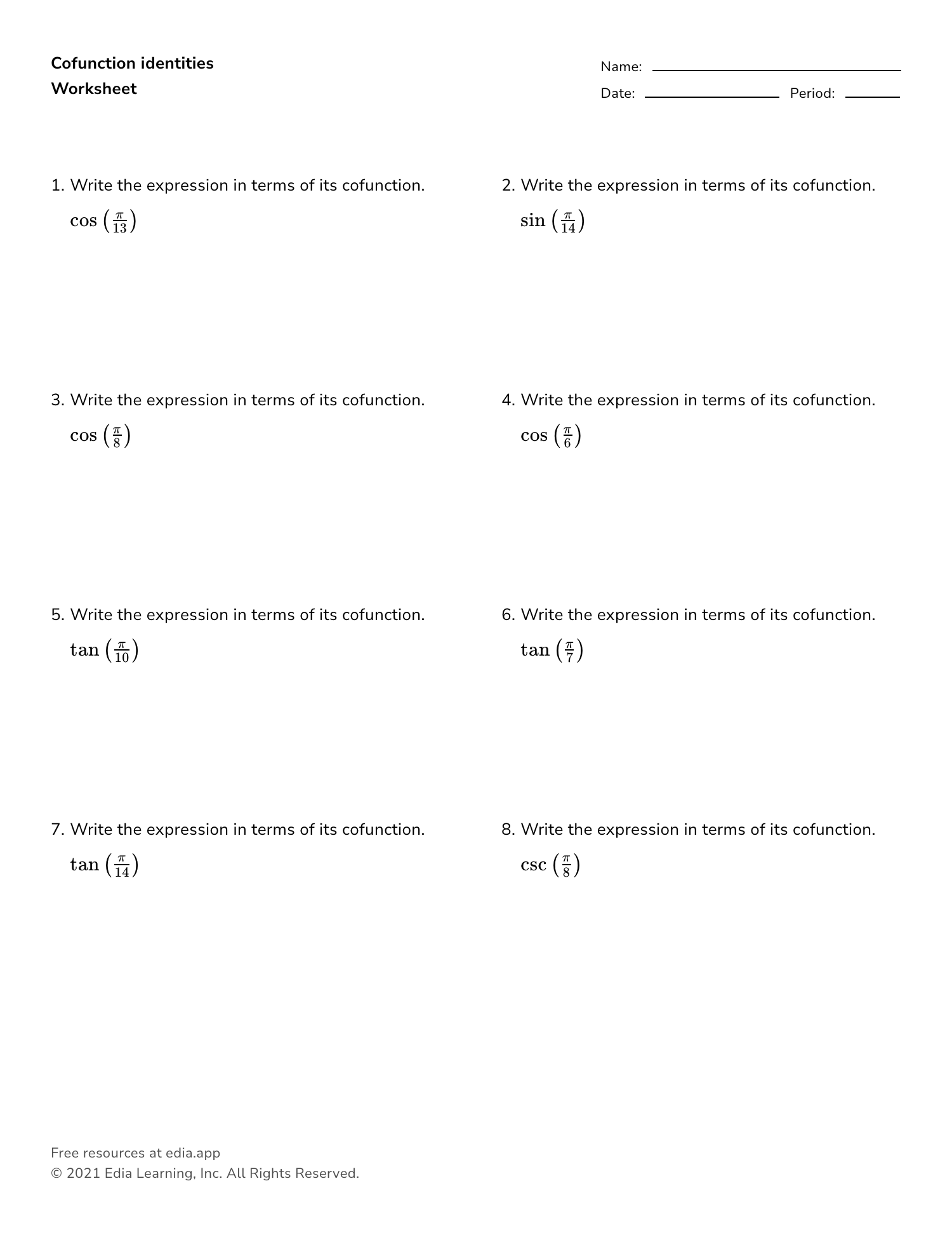 Free Proving Trigonometric Identities Worksheet Download Free Proving 