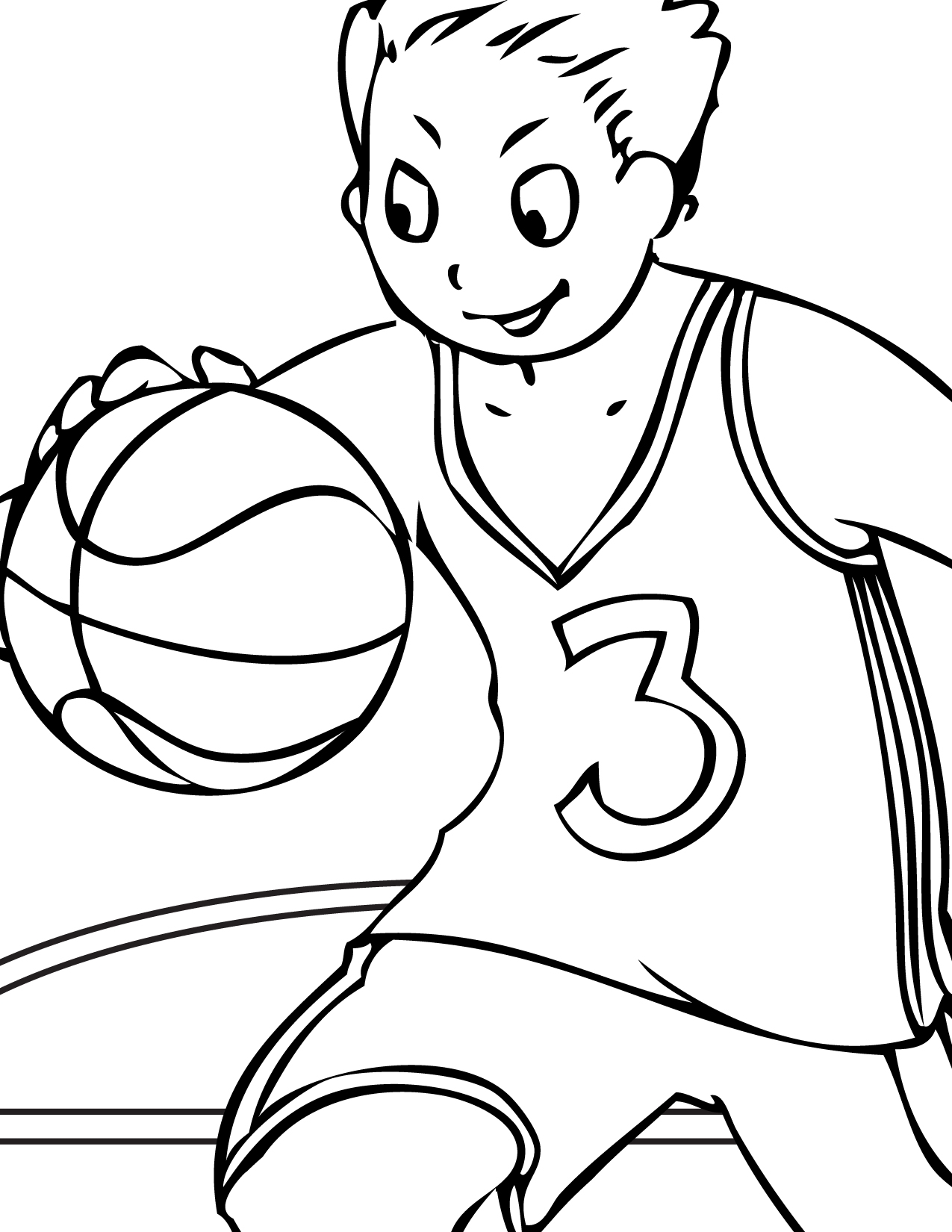 Free Sports Coloring Pages For Kids ColoringMe