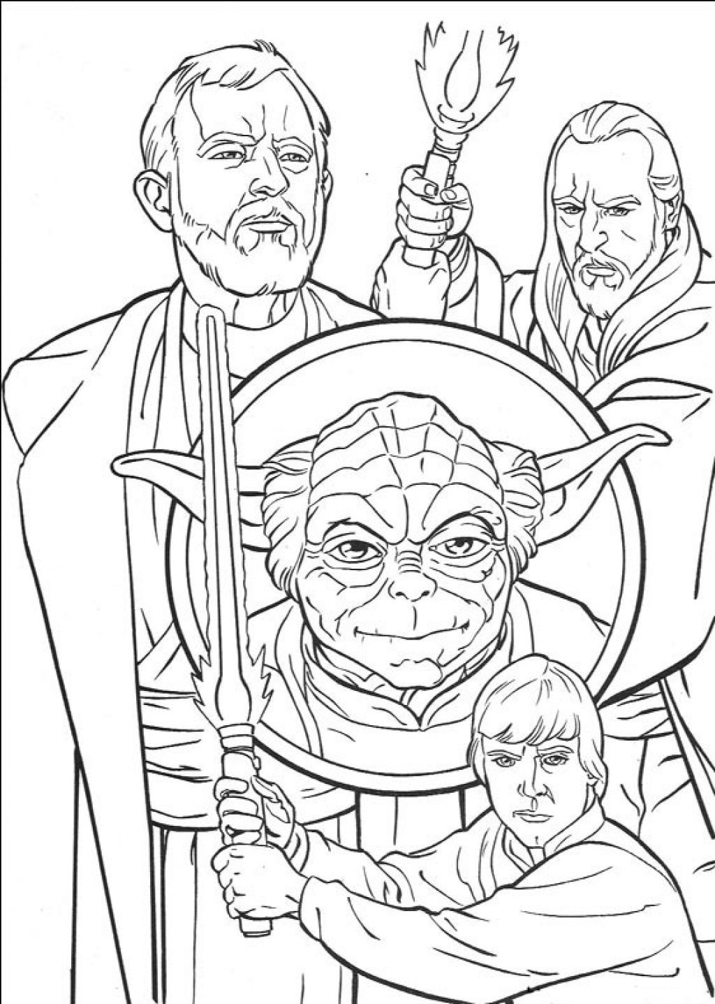 printable coloring pages star wars
