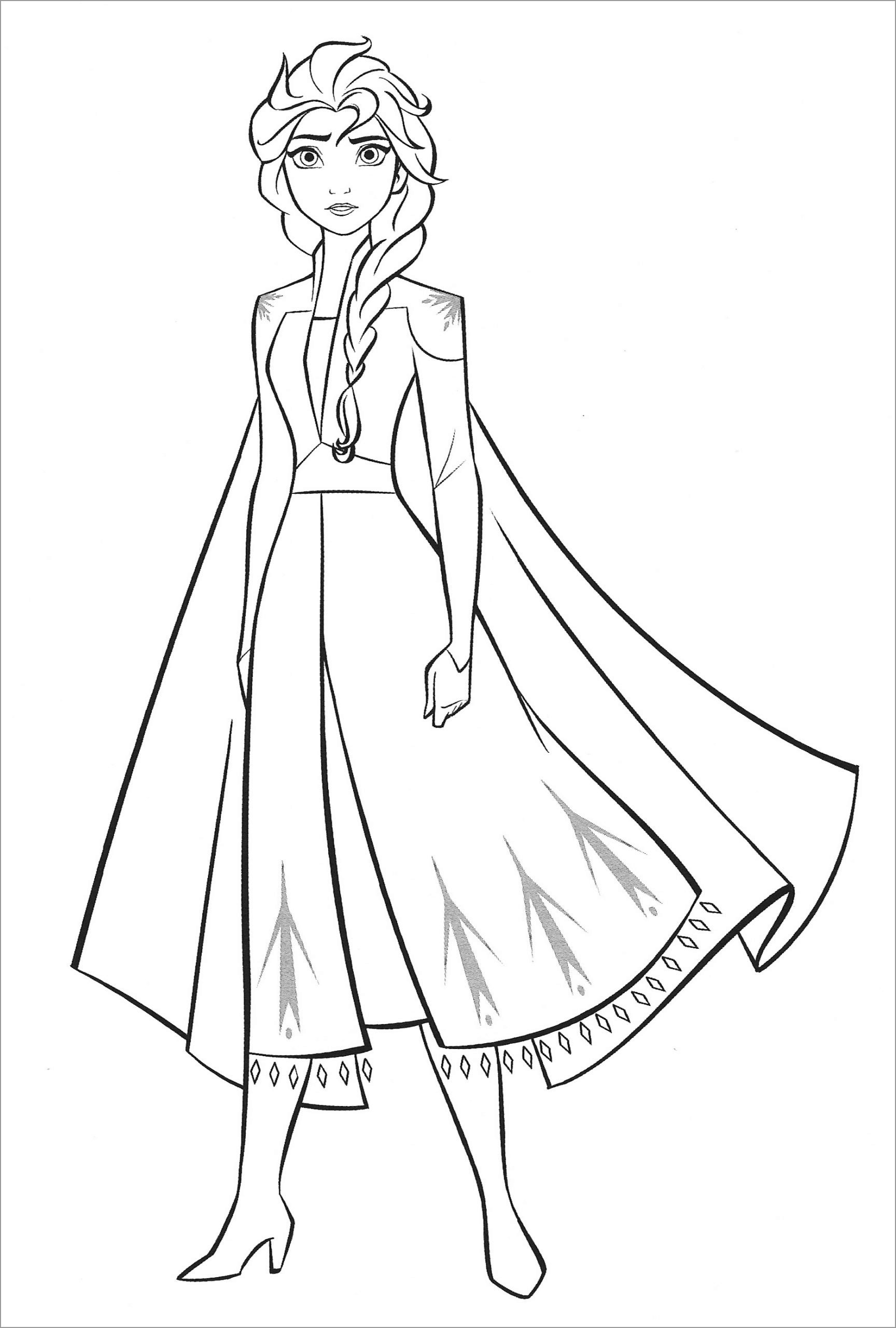 Frozen Coloring Pages ColoringBay