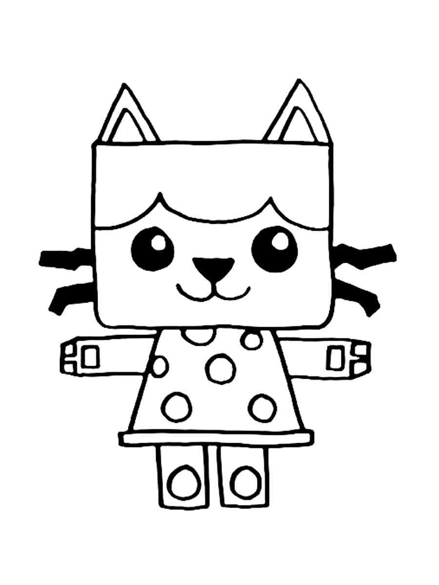 Gabbys Dollhouse Coloring Page