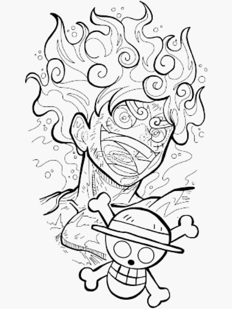 Luffy Coloring Pages