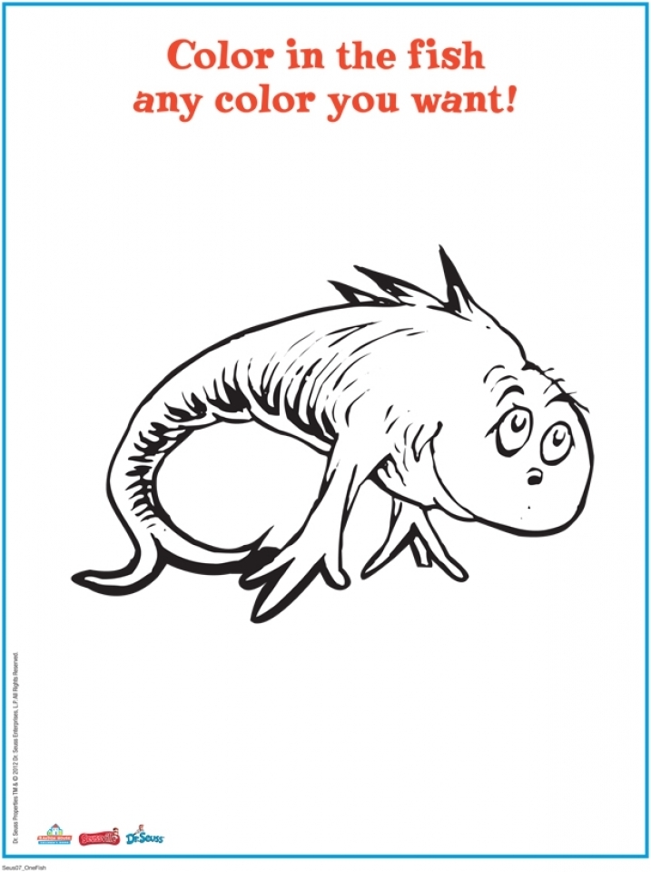 dr. seuss coloring pages free