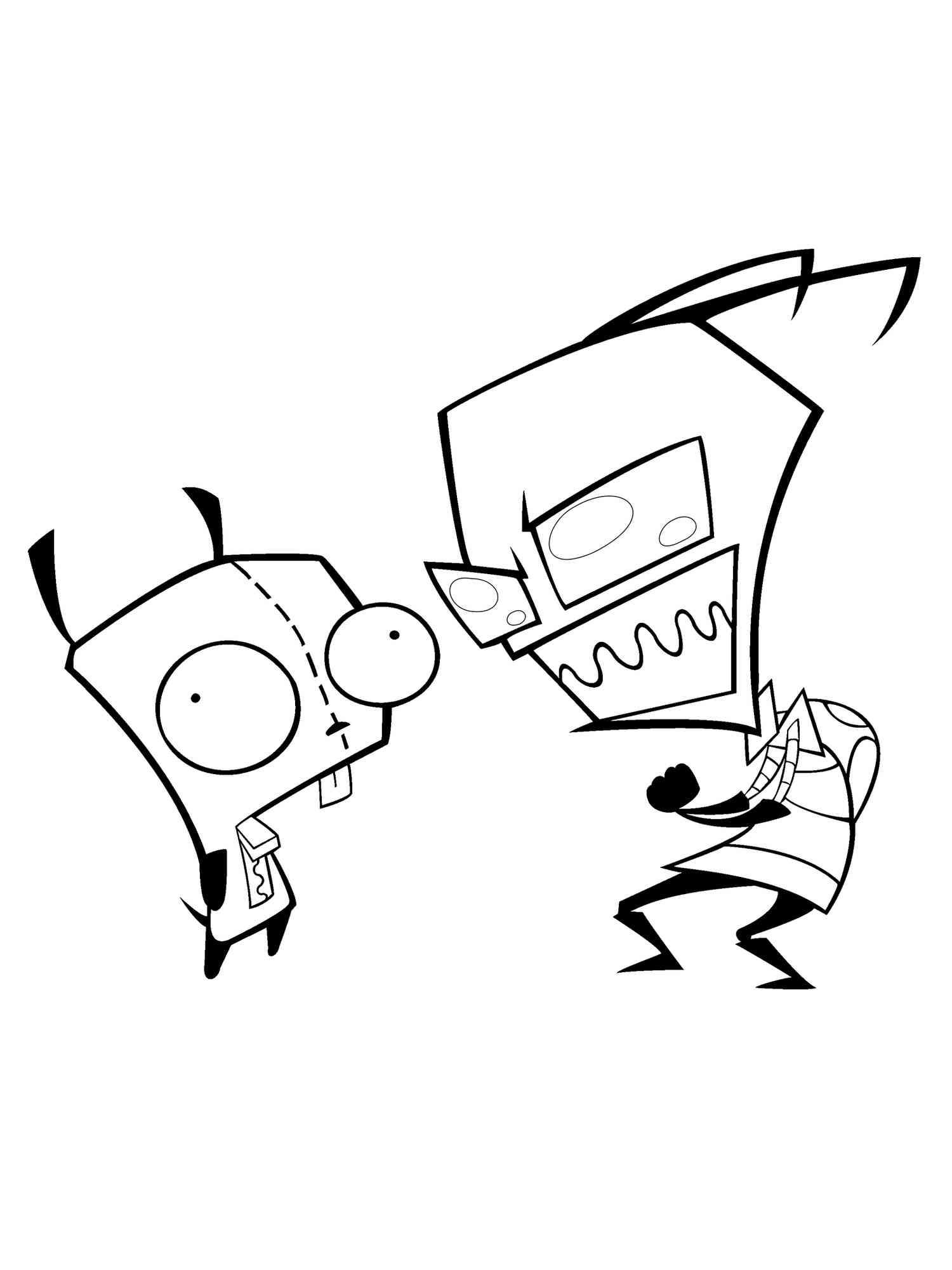 Gir Coloring Pages