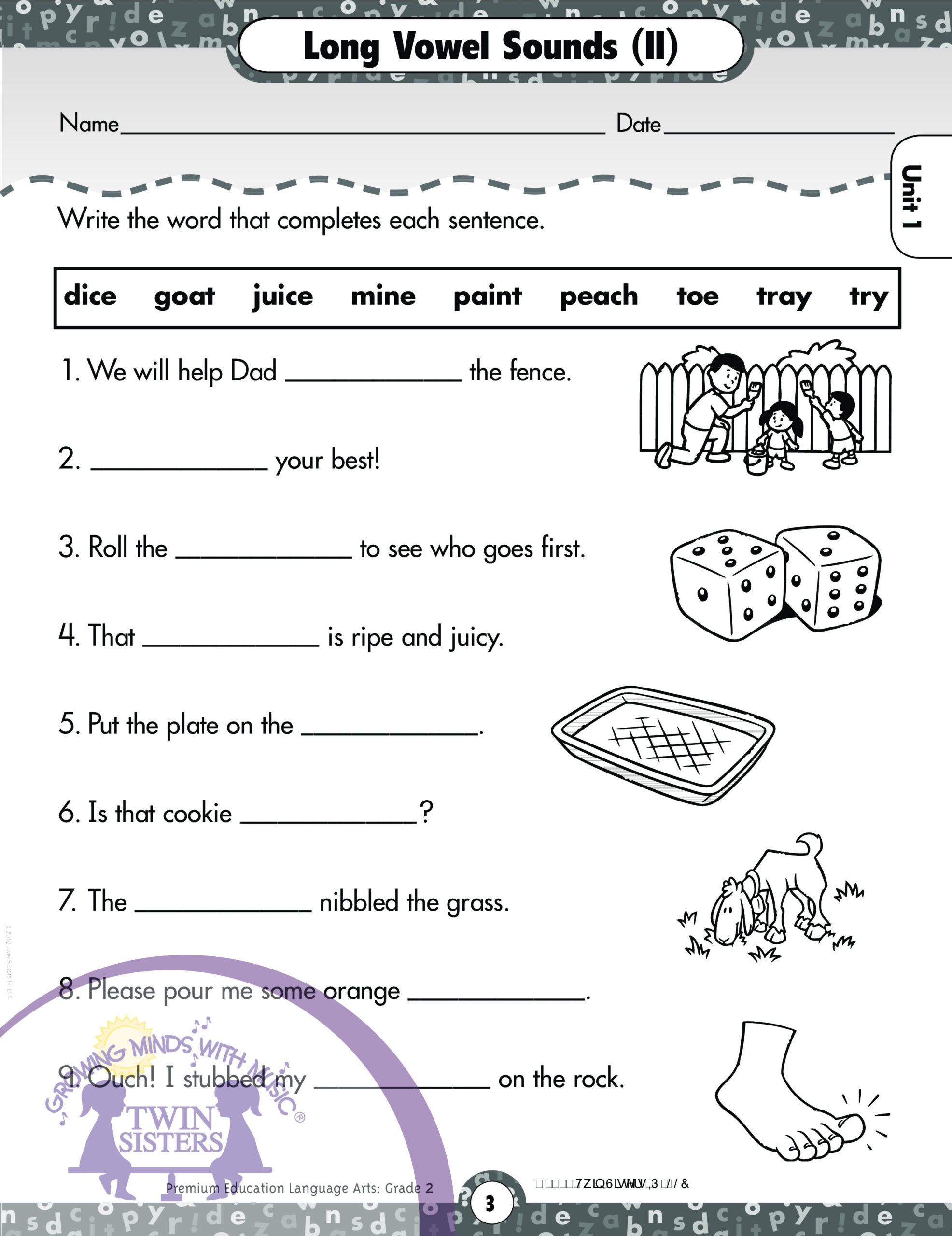 Grade 2 Language Arts Worksheets Language Worksheets