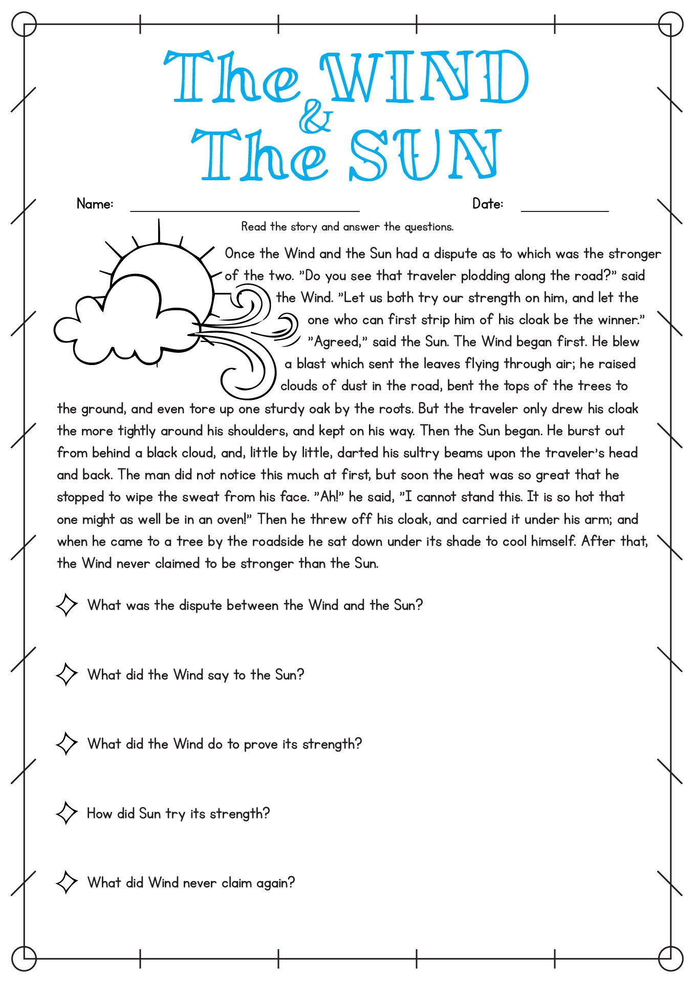 fourth grade worksheets