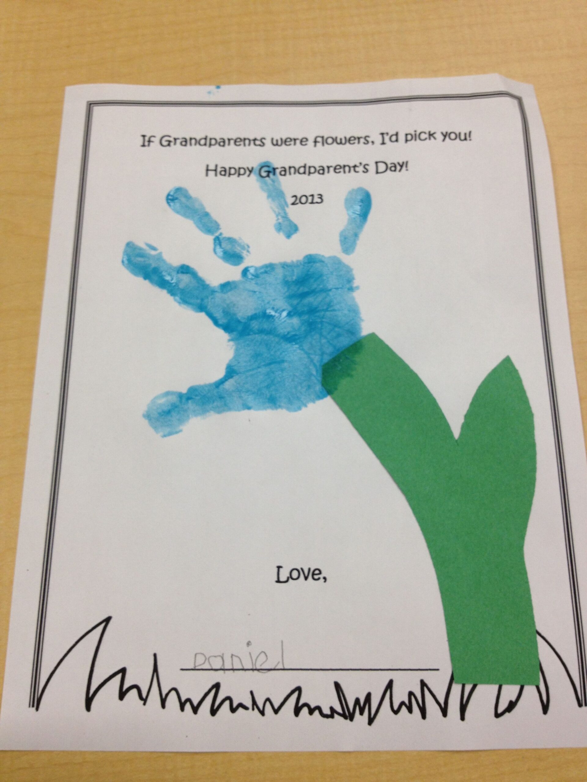 grandparents day crafts for toddlers printable