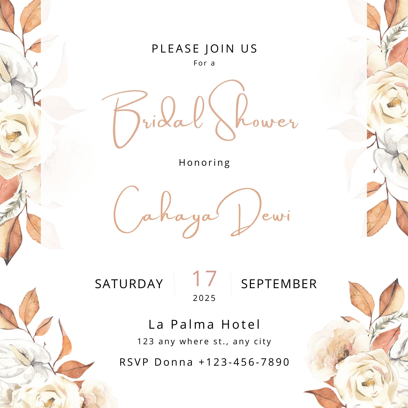 Greeting Cards Canva Templates Customizable Templates Bridal Party 