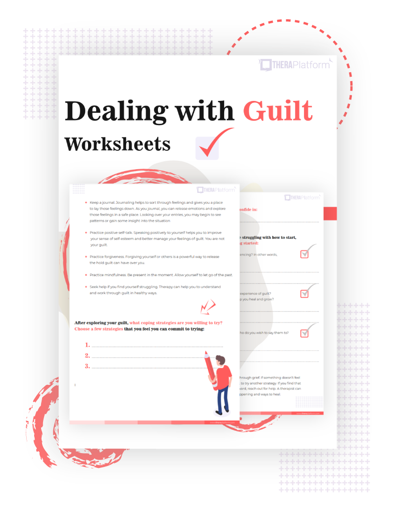Guilt Vs Shame Mini Bundle Shame Worksheets Shame Guilt Etsy 