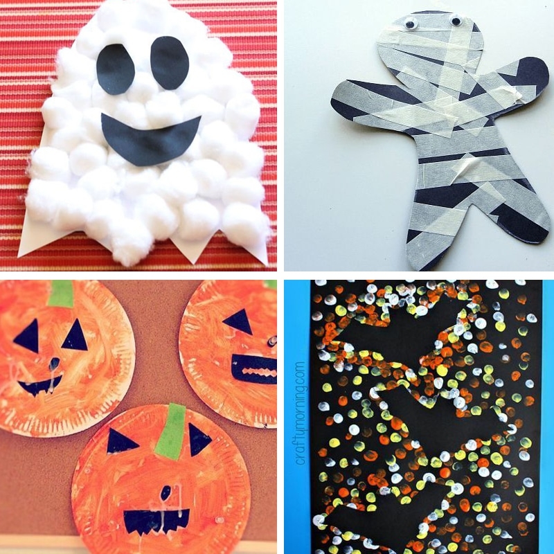 halloween crafts for toddlers printable free