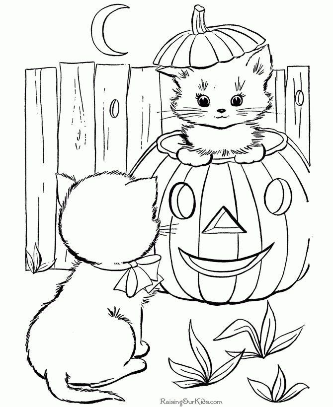 Halloween Coloring Pages To Print 010