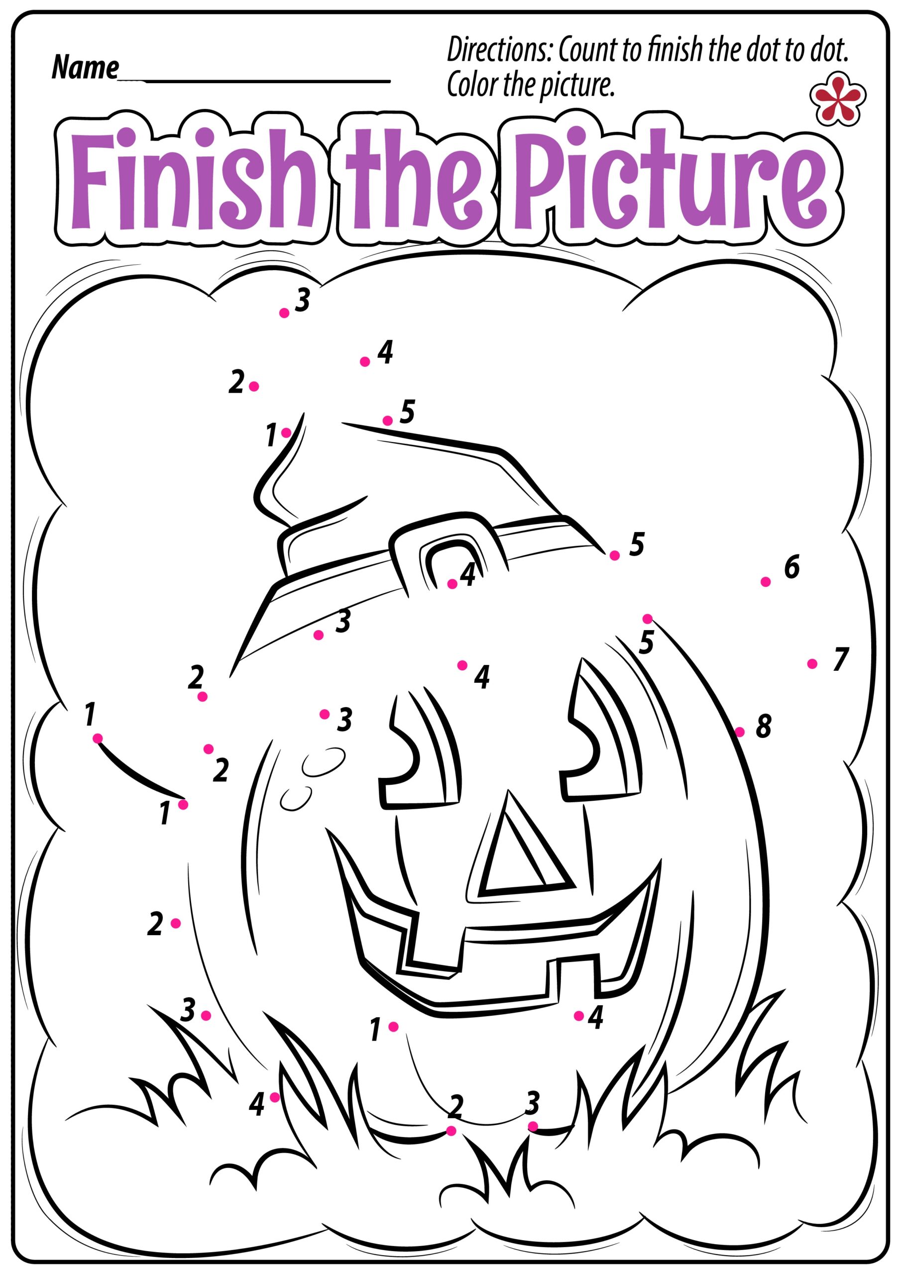 Halloween Dot To Dot Mummy Planerium Worksheets Library