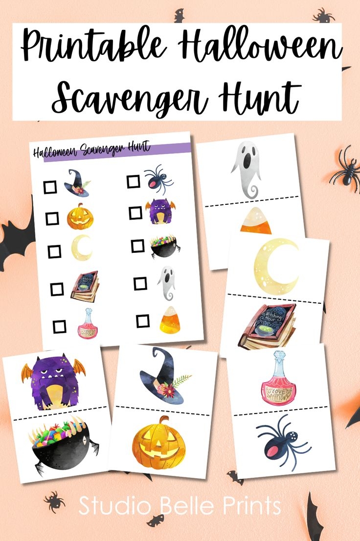 Halloween Party Games Kids Printable Halloween Games Halloween 