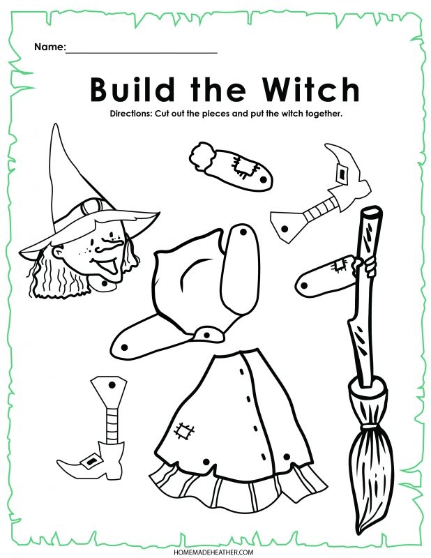 Halloween Worksheets Bundle For Teachers Homeschoolers Worksheets