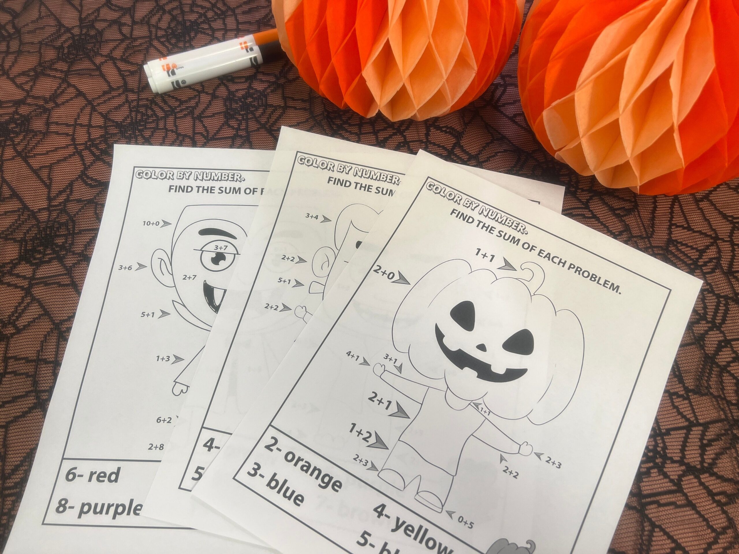 Haloween Coloring Pages