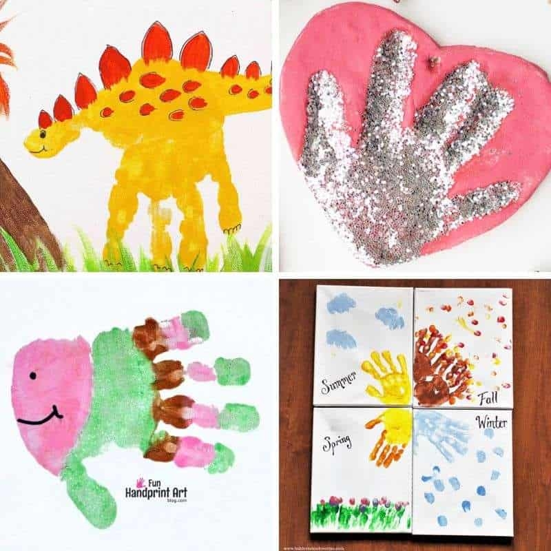 Handprint Crafts For Toddlers My Bored Toddler