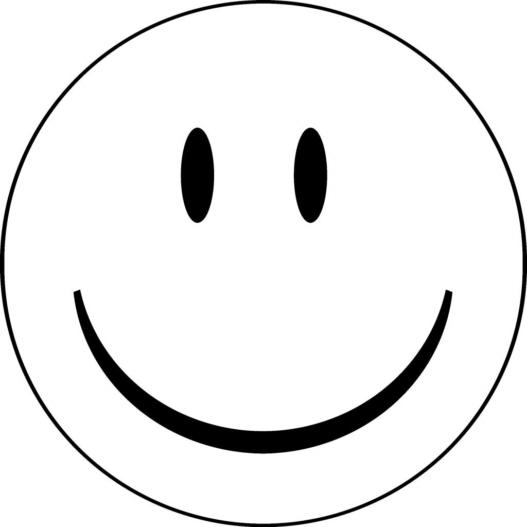 Happy Face Coloring ClipArt Best