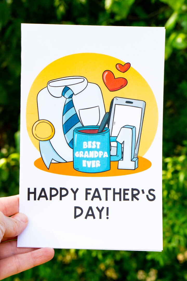 Happy fathers day printable cards 1 8 Mom Envy