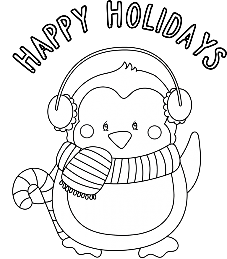 free printable coloring pages holidays
