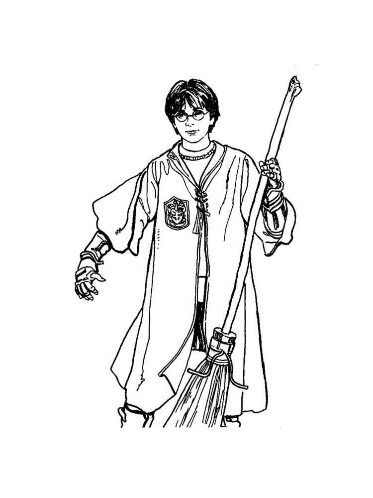 Harry Potter Coloring In Pages