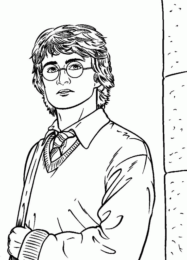 Harry Potter Free Printable Coloring Pages Coloring Home