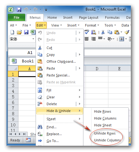 Hide And Unhide Worksheets And Workbooks In Excel 2007 2010 