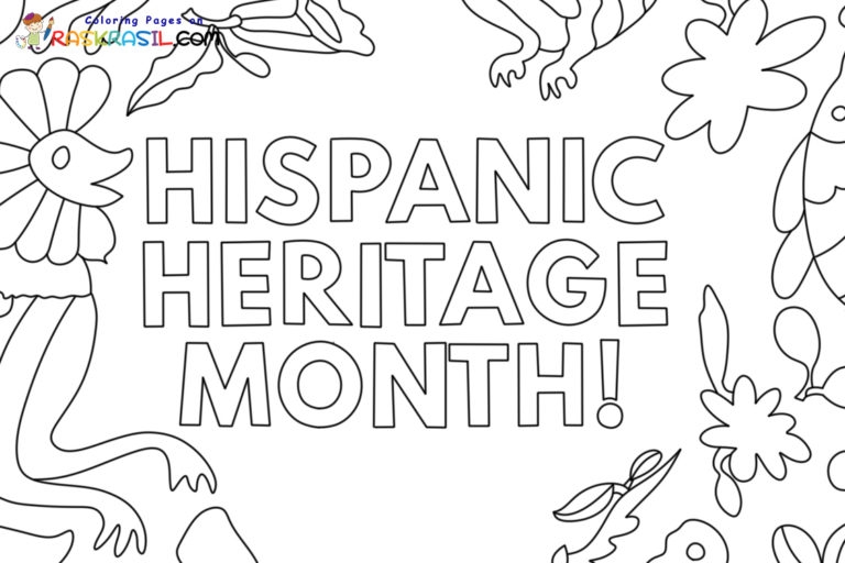 Hispanic Heritage Month Coloring Pages