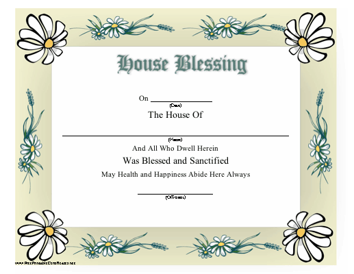 blessing invitation templates