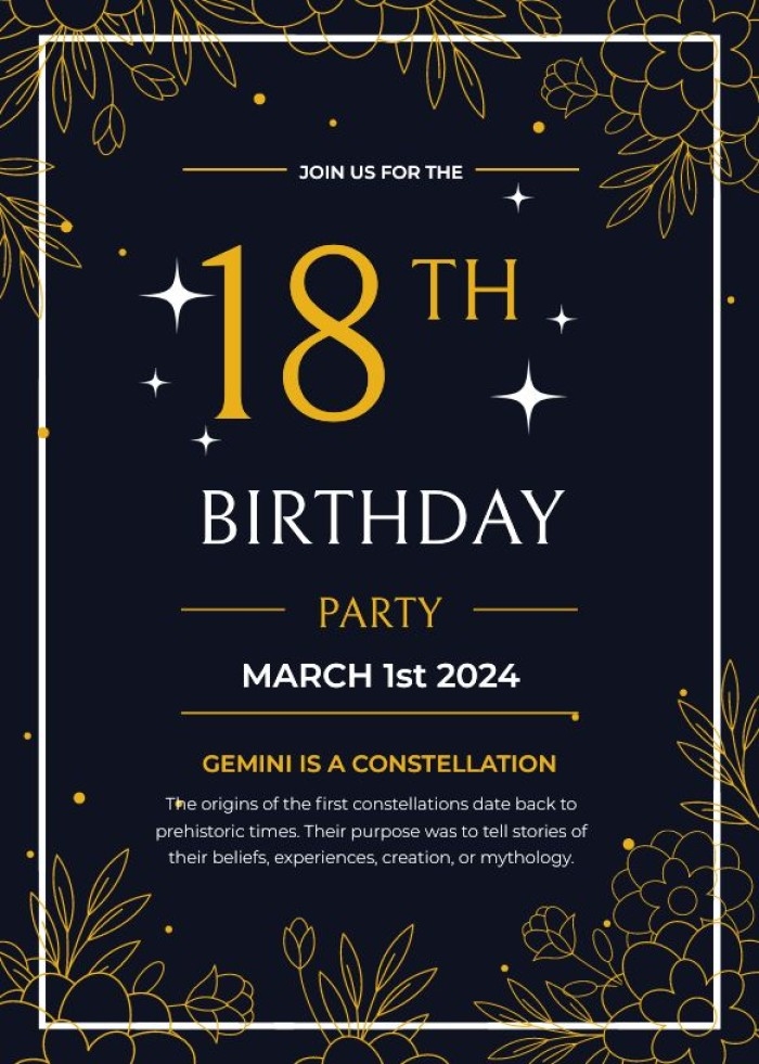 How To Make A Birthday Party Invitation Card Free Infoupdate