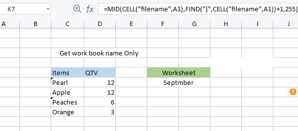 How To Make Excel Formula Sheet Name In Excel WPS Office Academy 