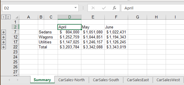 combine two worksheets in excel