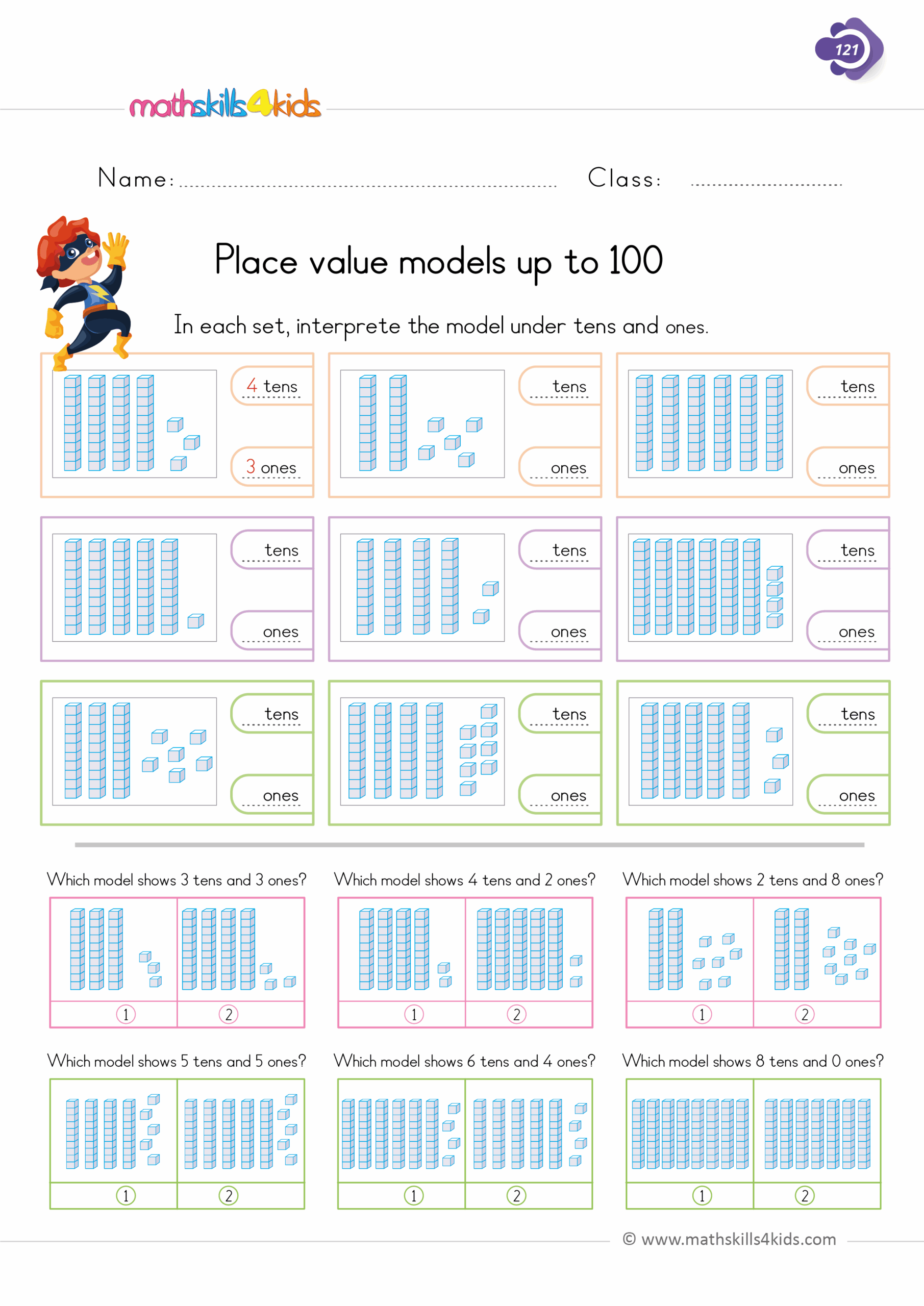 2nd grade place value worksheets