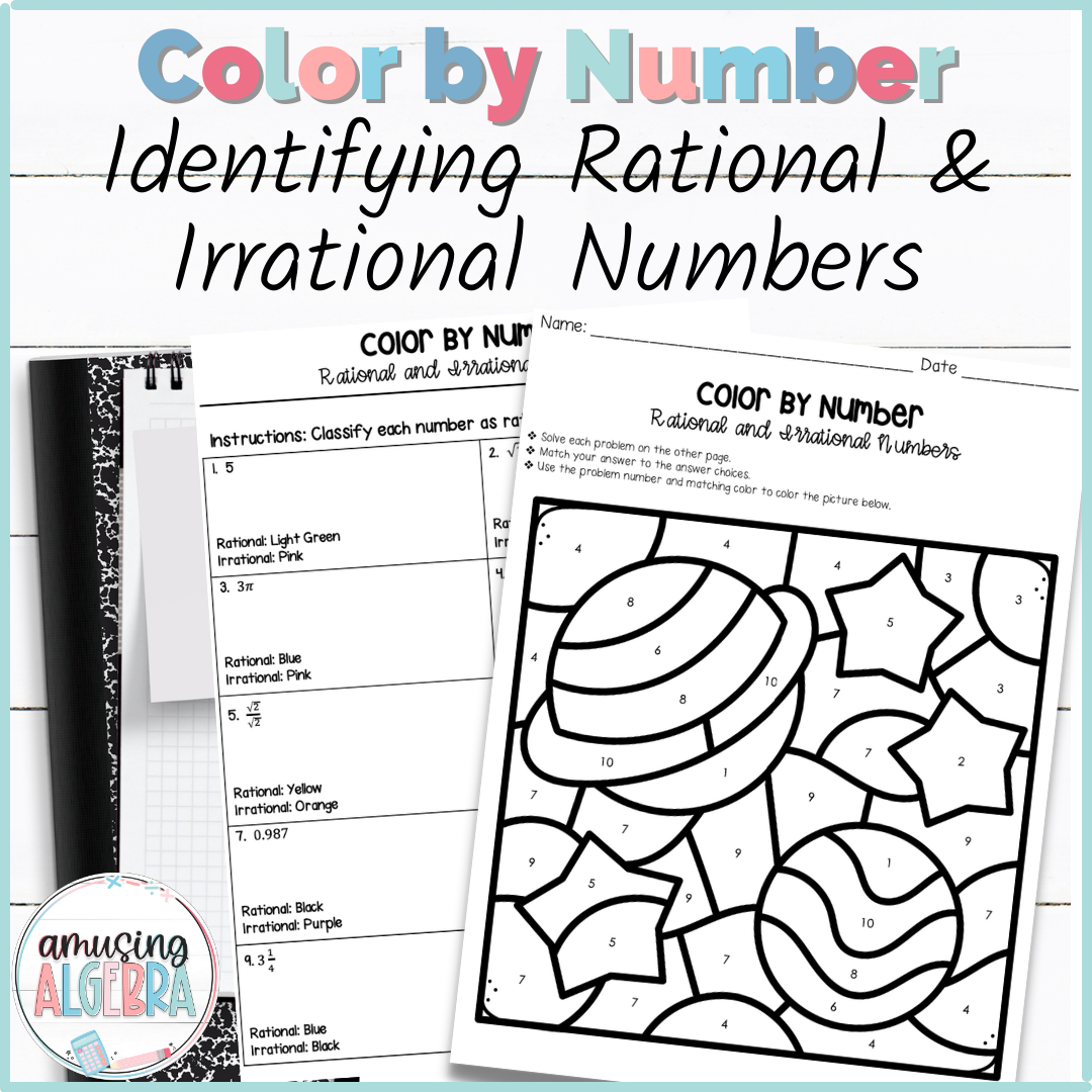 worksheet for rational and irrational numbers