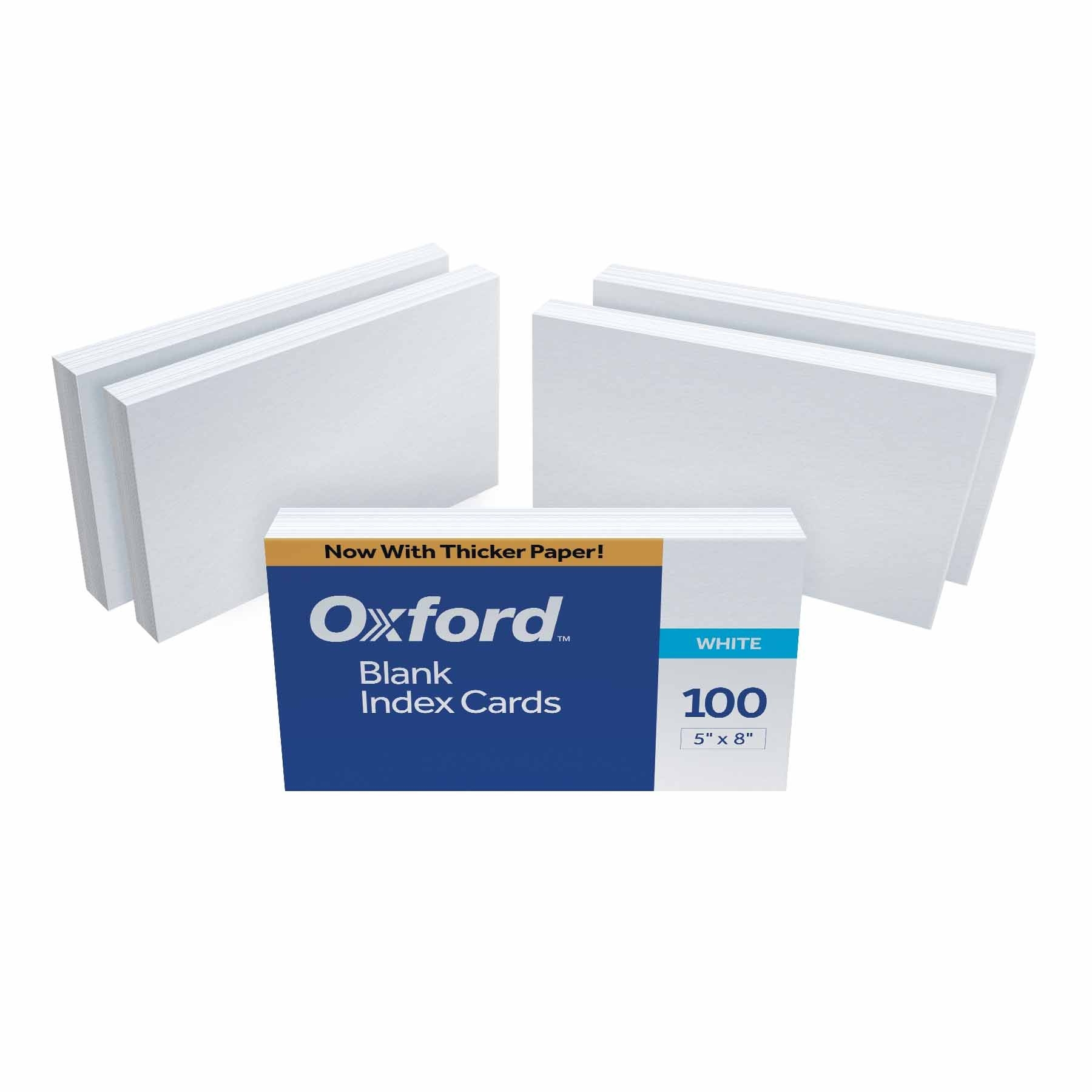 oxford custom printable index cards