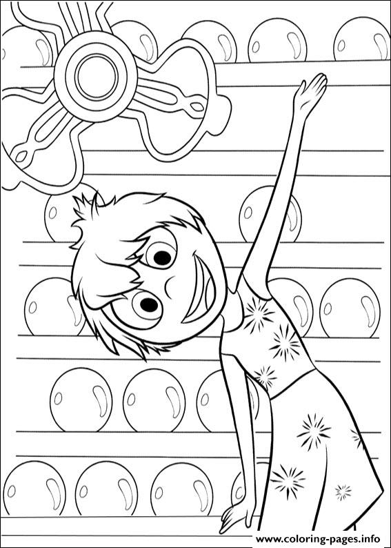 Inside Out 04 Coloring Pages Printable
