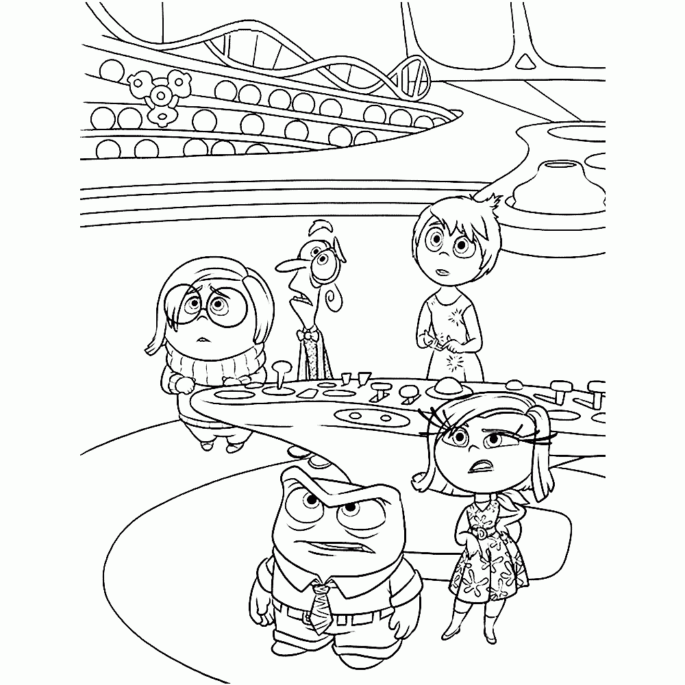 inside out coloring pages free