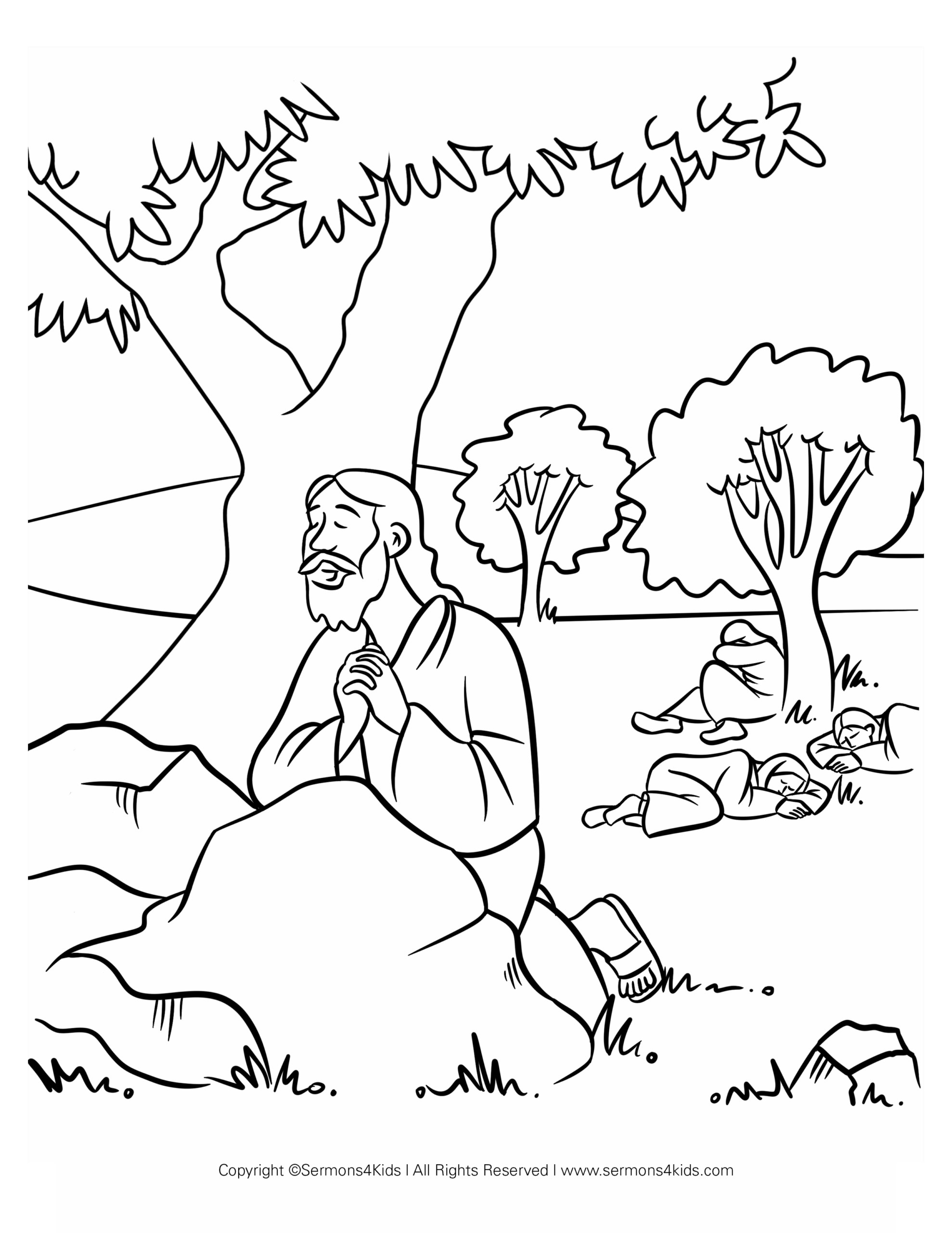 Garden Coloring Page