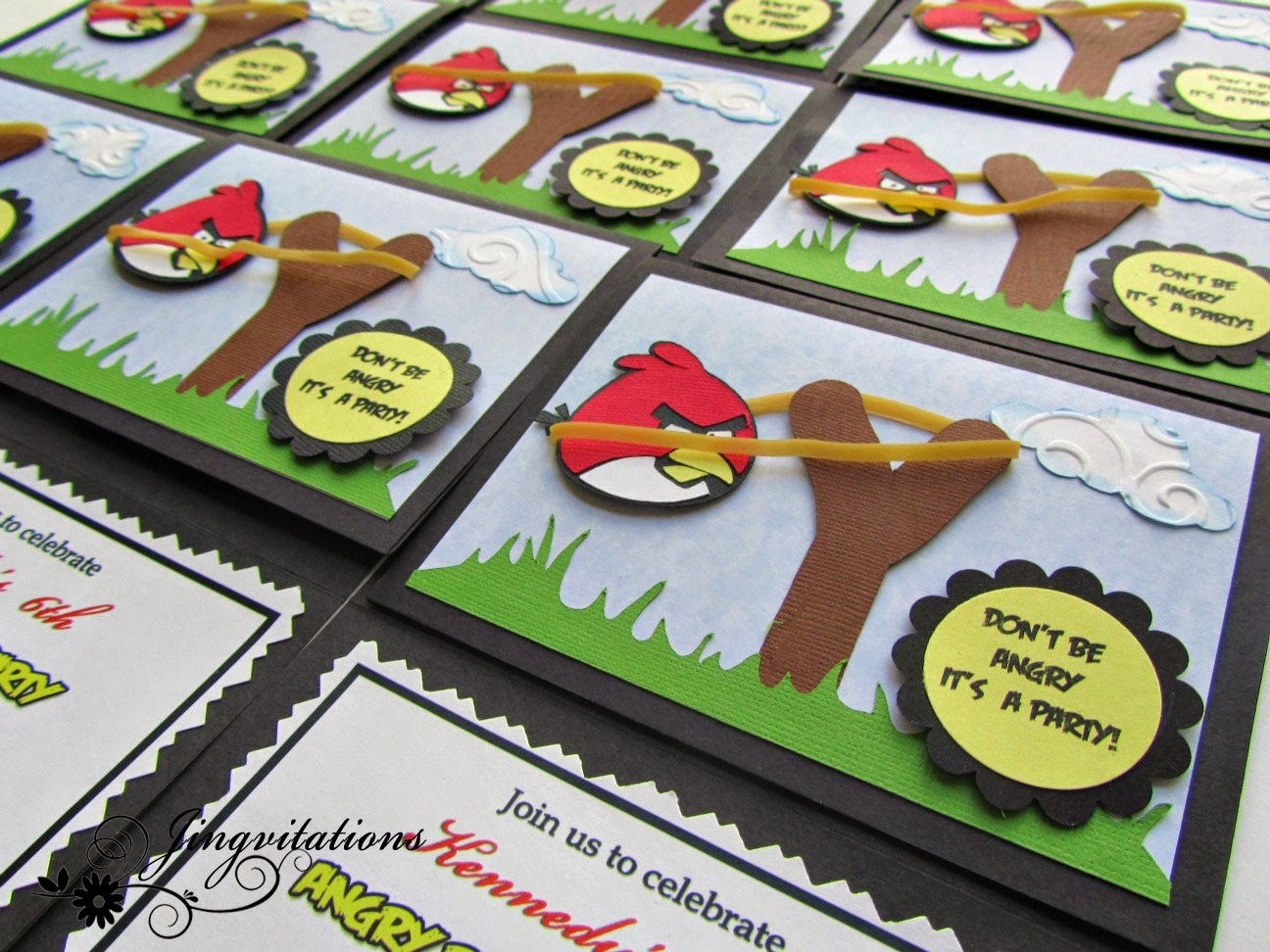 angry birds invitations free template
