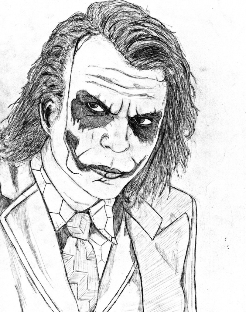 Joker Coloring Pages Coloring Home