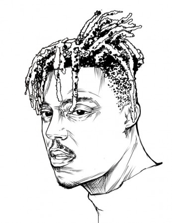 Juice WRLD Coloring Page Coloring Page Coloring Home
