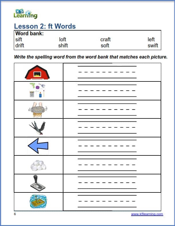 K5 Learning Sells Spelling Workbooks K5 Learning Worksheets Library