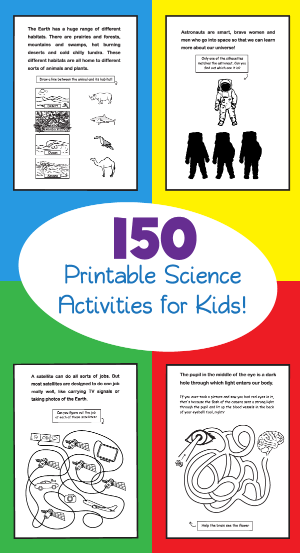 Kids Science Activities Printable