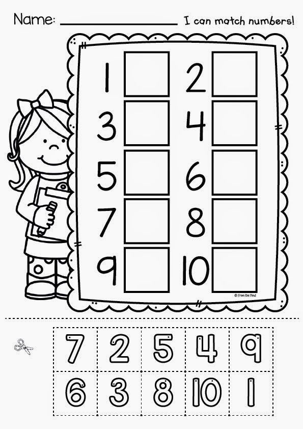Kindergarten Cut And Paste Worksheets Kindergarten