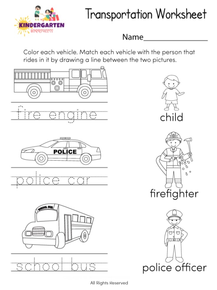 kindergarten worksheets social studies