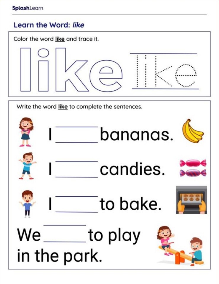 worksheets reading
