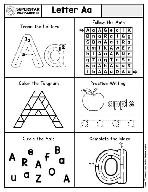 Kindergarten Worksheets Superstar Worksheets Worksheets Library