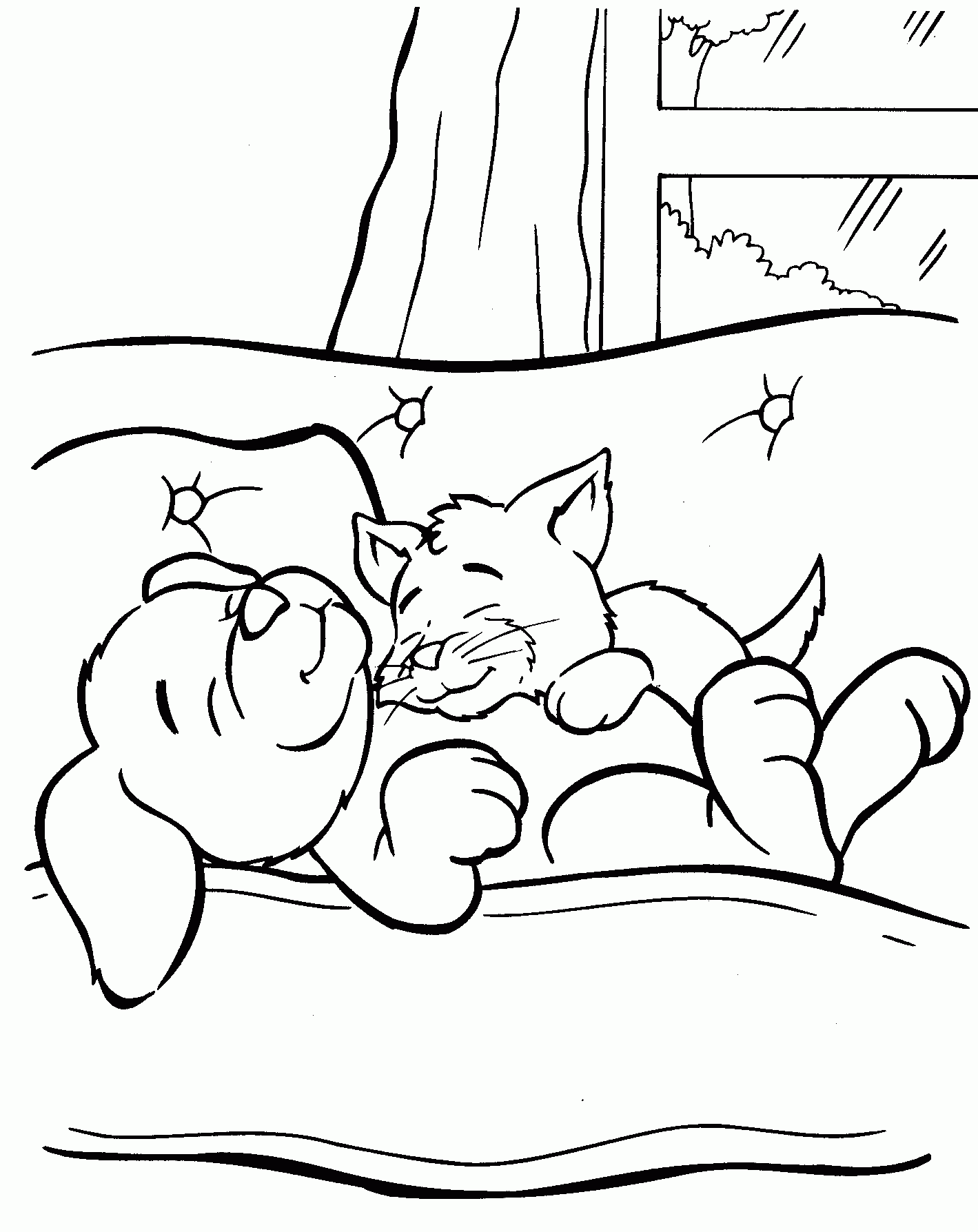 Kittens Coloring Pages To Print