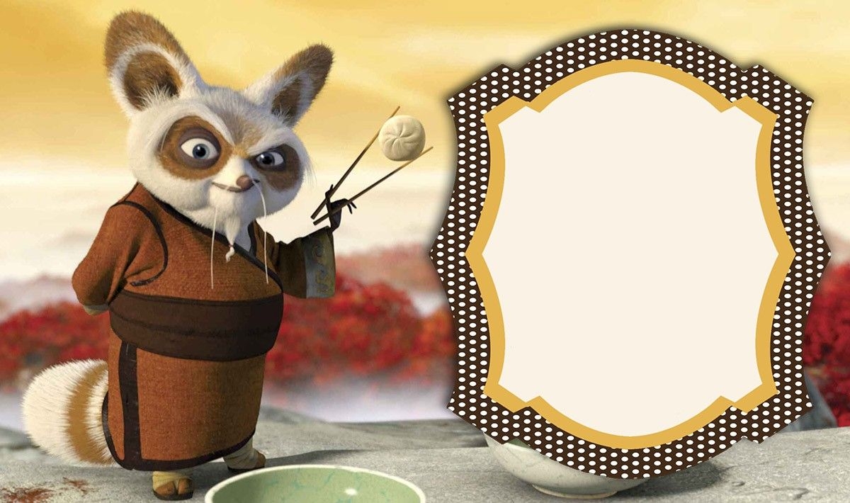 Kung Fu Panda Invitation Template Kung Fu Panda Free Invitation