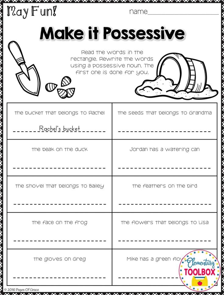 Language Worksheets For 3rd Grade Language Worksheets